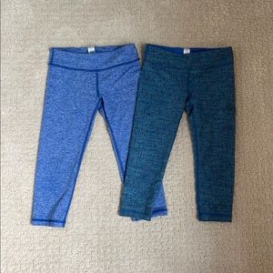 Girls Ivivva cropped leggings